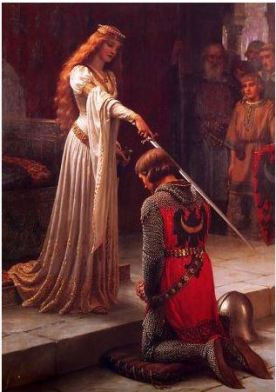 being knighted